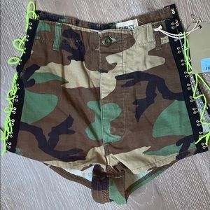 vintage LF camo shorts